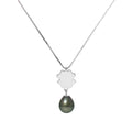PERLINEA- Collier Perles de Culture de Tahiti 8-9 mm- Bijou Femme